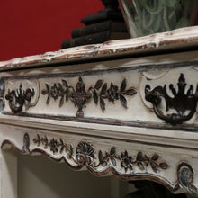 Load image into Gallery viewer, x SOLD Antique French Shabby Chic Side Cabinet with Drawer & Open Display Space. B12490