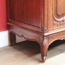 Load image into Gallery viewer, Antique French Oak Marble Top Sideboard with Drawers and Cupboards. B12870