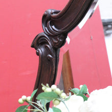 Load image into Gallery viewer, x SOLD French Oak Wall Hanging Mirror with Bevelled Glass and Carved Frame. B12761