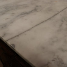 Load image into Gallery viewer, x SOLD Antique French Rosewood Marble Top Hall Cabinet c1870 – Single Door with 2 Keys. B12486