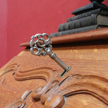 Load image into Gallery viewer, Vintage French Oak Writing Bureau with Drop Front Desk and Two Drawers. B12770