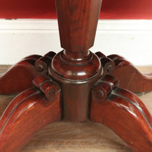 Load image into Gallery viewer, Antique English Pembroke Table with Drop Sides and Tapered Pedestal Base. B12496
