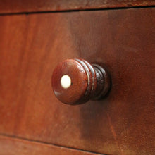 Load image into Gallery viewer, Antique English Pembroke Table with Drop Sides and Tapered Pedestal Base. B12496