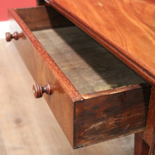 Load image into Gallery viewer, Antique English Pembroke Table with Drop Sides and Tapered Pedestal Base. B12496