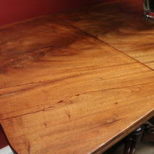 Load image into Gallery viewer, Antique English Pembroke Table with Drop Sides and Tapered Pedestal Base. B12496