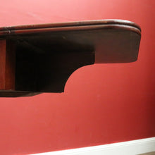Load image into Gallery viewer, Antique English Pembroke Table with Drop Sides and Tapered Pedestal Base. B12496