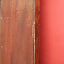 Load image into Gallery viewer, Antique English Rosewood Wall Mirror with Marquetry and String Inlay. B12499