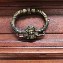 Load image into Gallery viewer, Antique French Walnut Breakfront Sideboard with Marble Top and Carved Detail. B12252