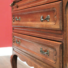 Load image into Gallery viewer, x SOLD Antique French Oak Writing Bureau with Fitted Interior & Scroll Feet. 2 Drawers. B12308