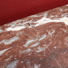 Load image into Gallery viewer, Antique French Walnut Breakfront Sideboard with Marble Top and Carved Detail. B12252