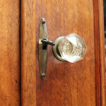 Load image into Gallery viewer, x SOLD Antique Australian Cedar Bookcase with Central Gothic Arch Glass Door. B12498