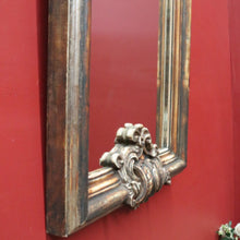 Load image into Gallery viewer, x SOLD Antique French Gilt Timber Wall Mirror with Ornate Plaster and Gilt Overlay. B12298