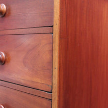 Load image into Gallery viewer, Antique Australian Cedar Chest of Drawers Five Drawer Full Cedar Construction. B12873
