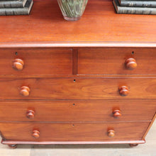 Load image into Gallery viewer, Antique Australian Cedar Chest of Drawers Five Drawer Full Cedar Construction. B12873