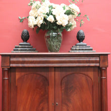 Load image into Gallery viewer, x SOLD Antique Australian Cedar Two-Door Single Drawer Sideboard, Hall Cabinet, Chiffonier. B12507