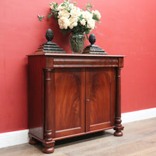 Load image into Gallery viewer, x SOLD Antique Australian Cedar Two-Door Single Drawer Sideboard, Hall Cabinet, Chiffonier. B12507