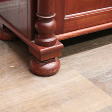 Load image into Gallery viewer, x SOLD Antique Australian Cedar Two-Door Single Drawer Sideboard, Hall Cabinet, Chiffonier. B12507