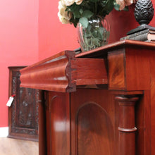 Load image into Gallery viewer, x SOLD Antique Australian Cedar Two-Door Single Drawer Sideboard, Hall Cabinet, Chiffonier. B12507