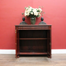 Load image into Gallery viewer, x SOLD Antique Australian Cedar Two-Door Single Drawer Sideboard, Hall Cabinet, Chiffonier. B12507