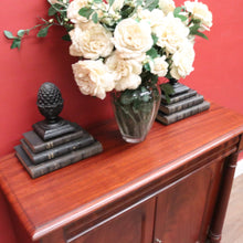 Load image into Gallery viewer, x SOLD Antique Australian Cedar Two-Door Single Drawer Sideboard, Hall Cabinet, Chiffonier. B12507