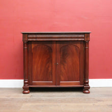 Load image into Gallery viewer, x SOLD Antique Australian Cedar Two-Door Single Drawer Sideboard, Hall Cabinet, Chiffonier. B12507