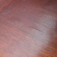 Load image into Gallery viewer, Antique English Mahogany Coffee Table Bamboo Style Base Circular Top. B12676