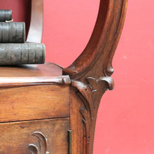 Load image into Gallery viewer, x SOLD Antique French Art Nouveau Lamp or Jardiniere Stand with Marble Top. B12816