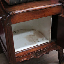 Load image into Gallery viewer, x SOLD Antique French Art Nouveau Lamp or Jardiniere Stand with Marble Top. B12816