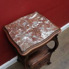 Load image into Gallery viewer, x SOLD Antique French Art Nouveau Lamp or Jardiniere Stand with Marble Top. B12816
