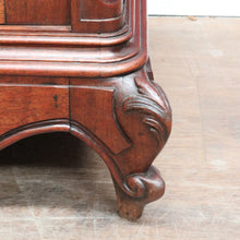 Load image into Gallery viewer, Antique French Walnut Sideboard with Cast Brass Handles and Carved Detail. B12731
