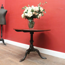Load image into Gallery viewer, x SOLD 1850s Australian Cedar Tilt-Top Pedestal Table with Tri-Leg Base. B12517