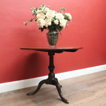 Load image into Gallery viewer, x SOLD 1850s Australian Cedar Tilt-Top Pedestal Table with Tri-Leg Base. B12517