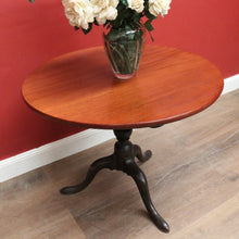 Load image into Gallery viewer, x SOLD 1850s Australian Cedar Tilt-Top Pedestal Table with Tri-Leg Base. B12517