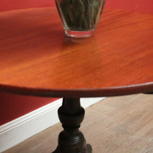 Load image into Gallery viewer, x SOLD 1850s Australian Cedar Tilt-Top Pedestal Table with Tri-Leg Base. B12517