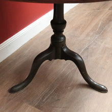 Load image into Gallery viewer, x SOLD 1850s Australian Cedar Tilt-Top Pedestal Table with Tri-Leg Base. B12517