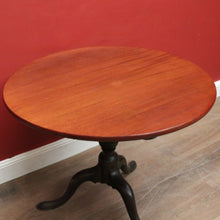 Load image into Gallery viewer, x SOLD 1850s Australian Cedar Tilt-Top Pedestal Table with Tri-Leg Base. B12517