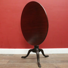 Load image into Gallery viewer, x SOLD 1850s Australian Cedar Tilt-Top Pedestal Table with Tri-Leg Base. B12517