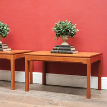 Load image into Gallery viewer, x SOLD Pair of Mid-Century Parker Teak Lamp Tables – Australian Retro Design. B12515