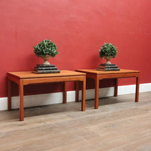 Load image into Gallery viewer, x SOLD Pair of Mid-Century Parker Teak Lamp Tables – Australian Retro Design. B12515