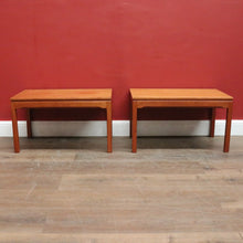 Load image into Gallery viewer, x SOLD Pair of Mid-Century Parker Teak Lamp Tables – Australian Retro Design. B12515