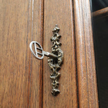 Load image into Gallery viewer, Antique French Oak Two Height China Cabinet or Bookcase with Glass Doors. B12703