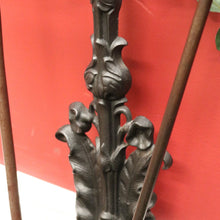 Load image into Gallery viewer, Antique English Cast Iron Fire Tool Set with Stand – Stamped Martin. B12287