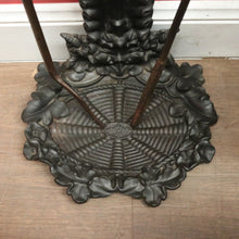 Load image into Gallery viewer, Antique English Cast Iron Fire Tool Set with Stand – Stamped Martin. B12287