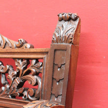 Load image into Gallery viewer, x SOLD Antique French Curule Savonarola Monk Chair with Carved Lion Masks. B12925