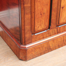 Load image into Gallery viewer, A Blain and Sons Liverpool Walnut Bedside Cabinet with Satinwood Inlay. B12918
