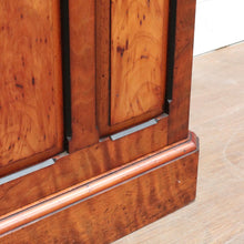 Load image into Gallery viewer, A Blain and Sons Liverpool Walnut Bedside Cabinet with Satinwood Inlay. B12918