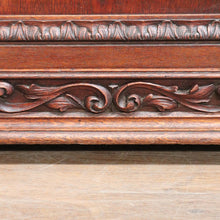Load image into Gallery viewer, Antique French Oak Hall Cabinet Barley Twist Columns Single Door. B12915