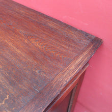 Load image into Gallery viewer, Antique French Oak Hall Cabinet Barley Twist Columns Single Door. B12915