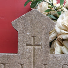 Load image into Gallery viewer, x SOLD Antique French Bluestone Crucifix Suitable for Indoor or Garden Use. B11854