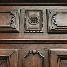 Load image into Gallery viewer, French Oak Sideboard Cabinet c.1810 – 2 Doors, 2 Drawers, Plate Rack. B12281